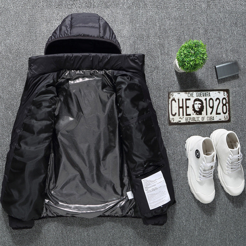 New Heated Jacket Coat USB Electric Jacket Cotton Coat Heater Thermal Clothing Heating Vest Men's Clothes Winter - Blackthorn 31