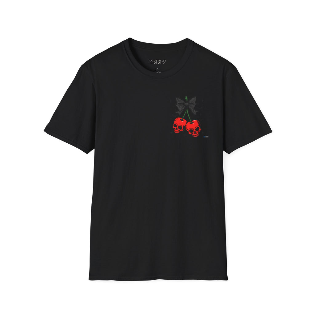 Blackthorn 31 Unisex T-Shirt with Skull Cherries Design - Blackthorn 31