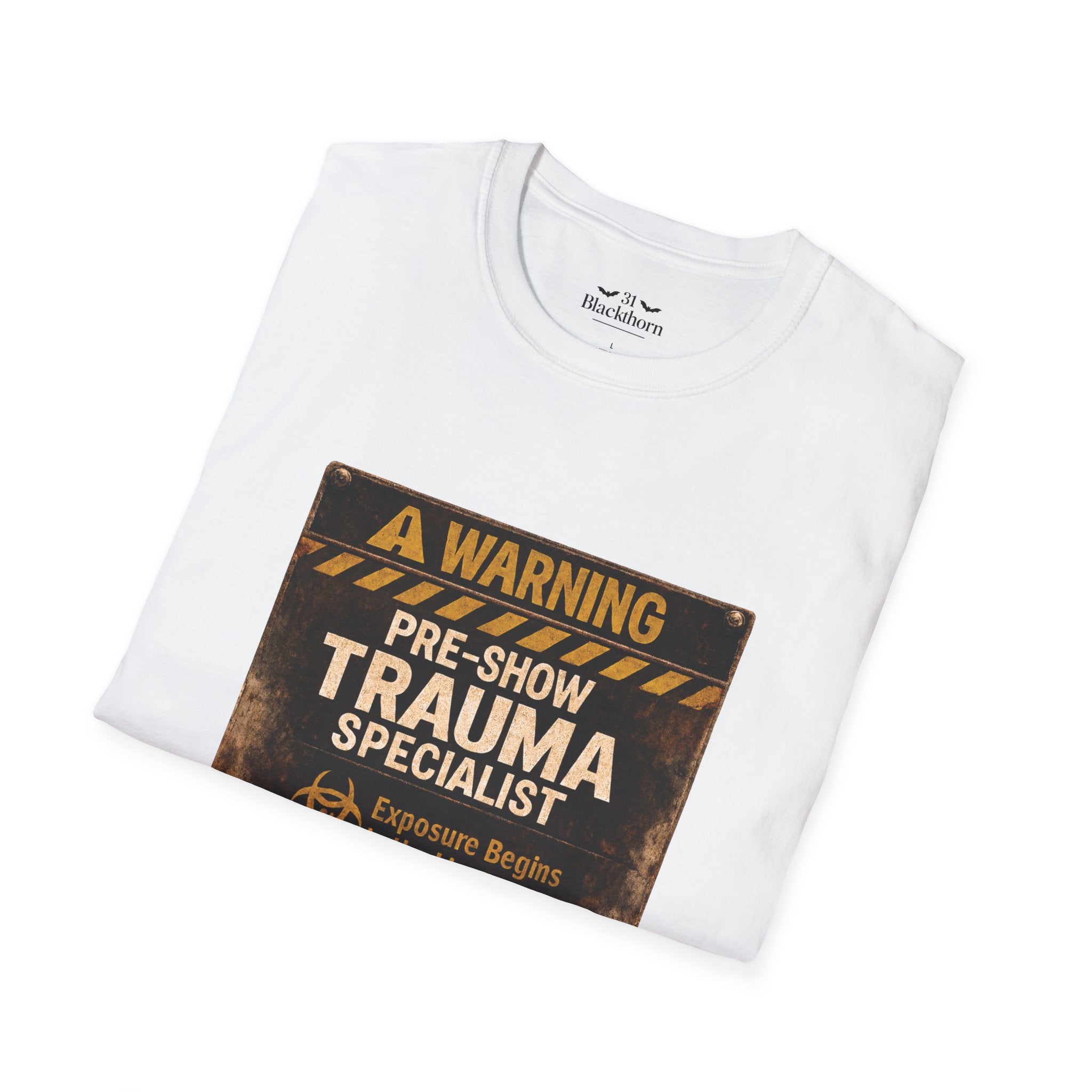 Cue line actor tee - Haunt Life Edition - Blackthorn 31