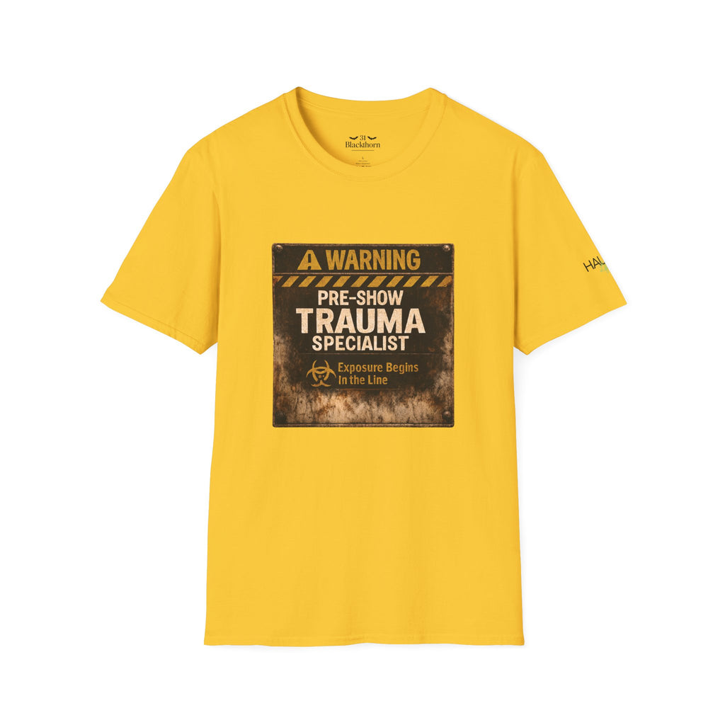 Cue line actor tee - Haunt Life Edition - Blackthorn 31