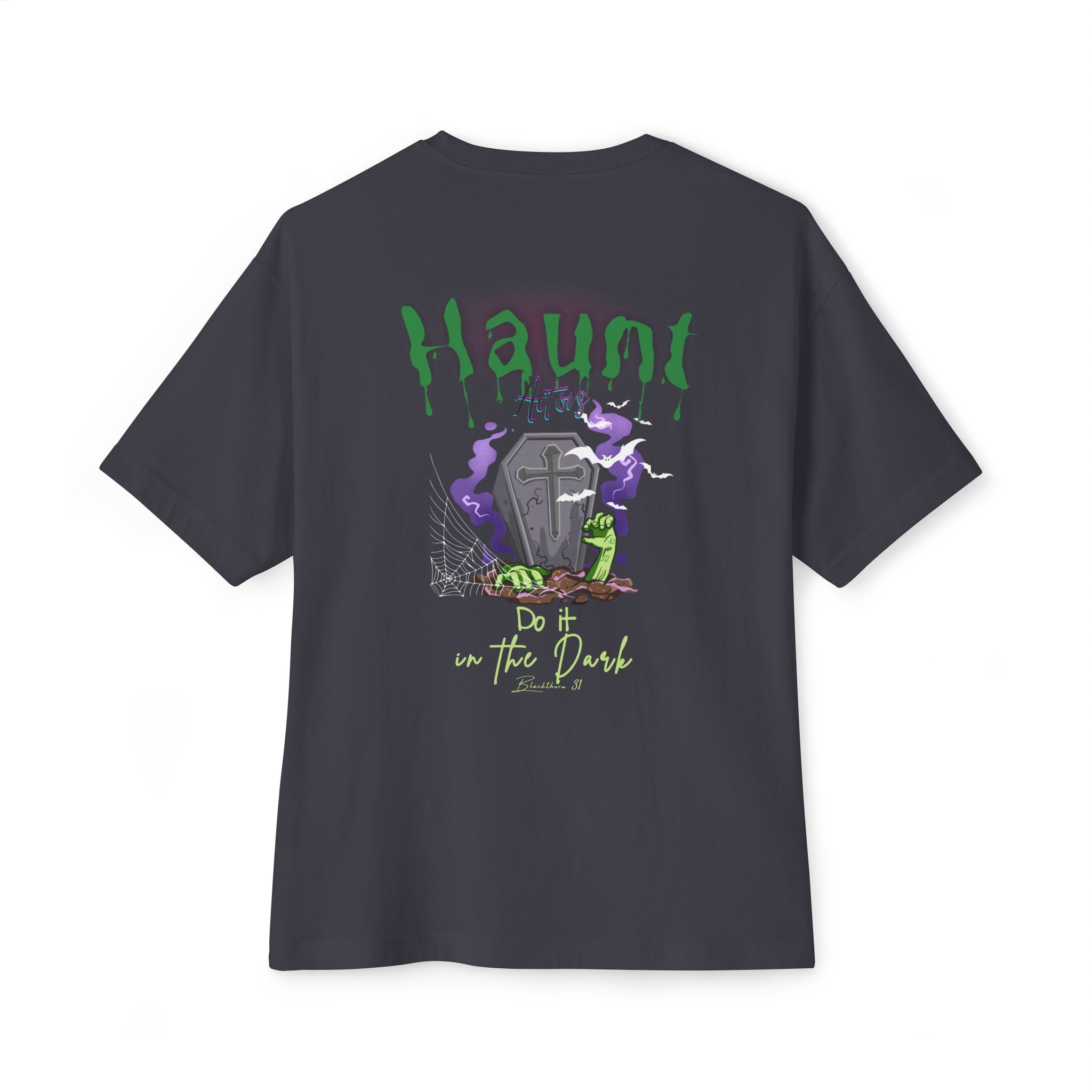 Haunt Crew Tee — in the dark - Blackthorn 31