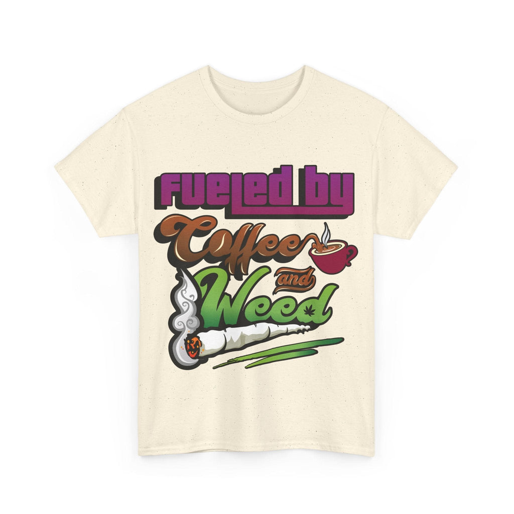 Fueled by Coffee and Weed Unisex Heavy Cotton Tee - Blackthorn 31