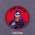 Punk Ghost Embroidered Sticker - Blackthorn 31