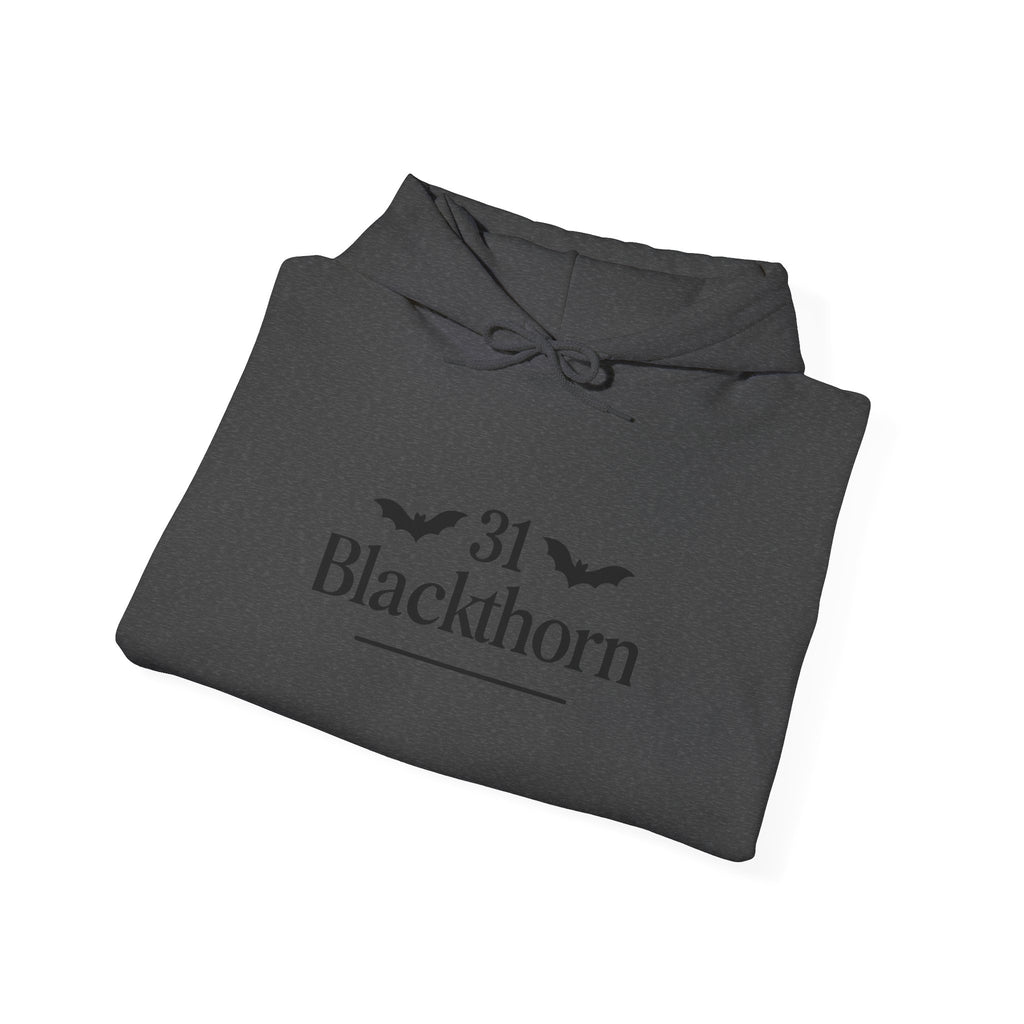 Cherry Skull Logo Hoodie — Gothic Cherry Skull Sweatshirt - Blackthorn 31