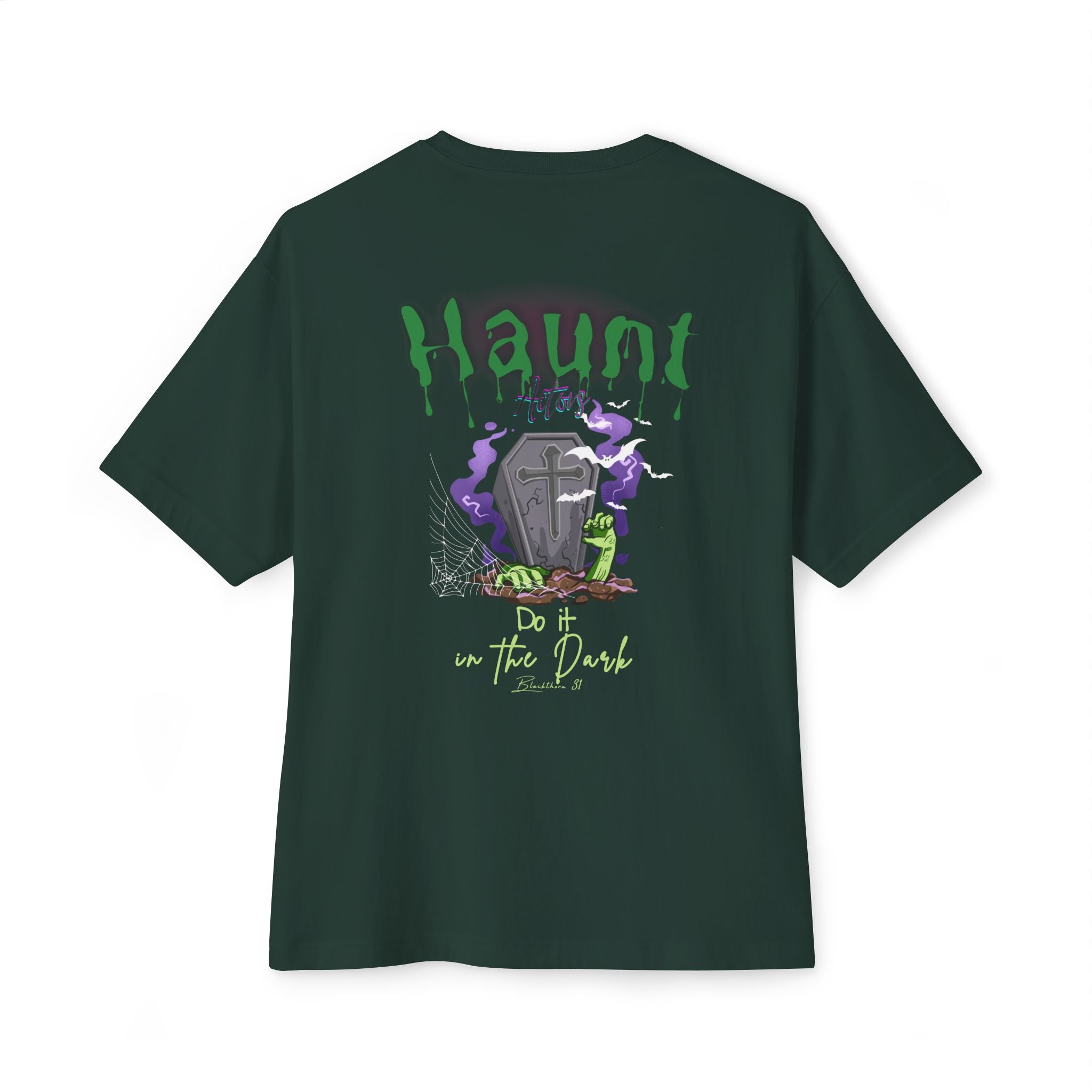 Haunt Crew Tee — in the dark - Blackthorn 31