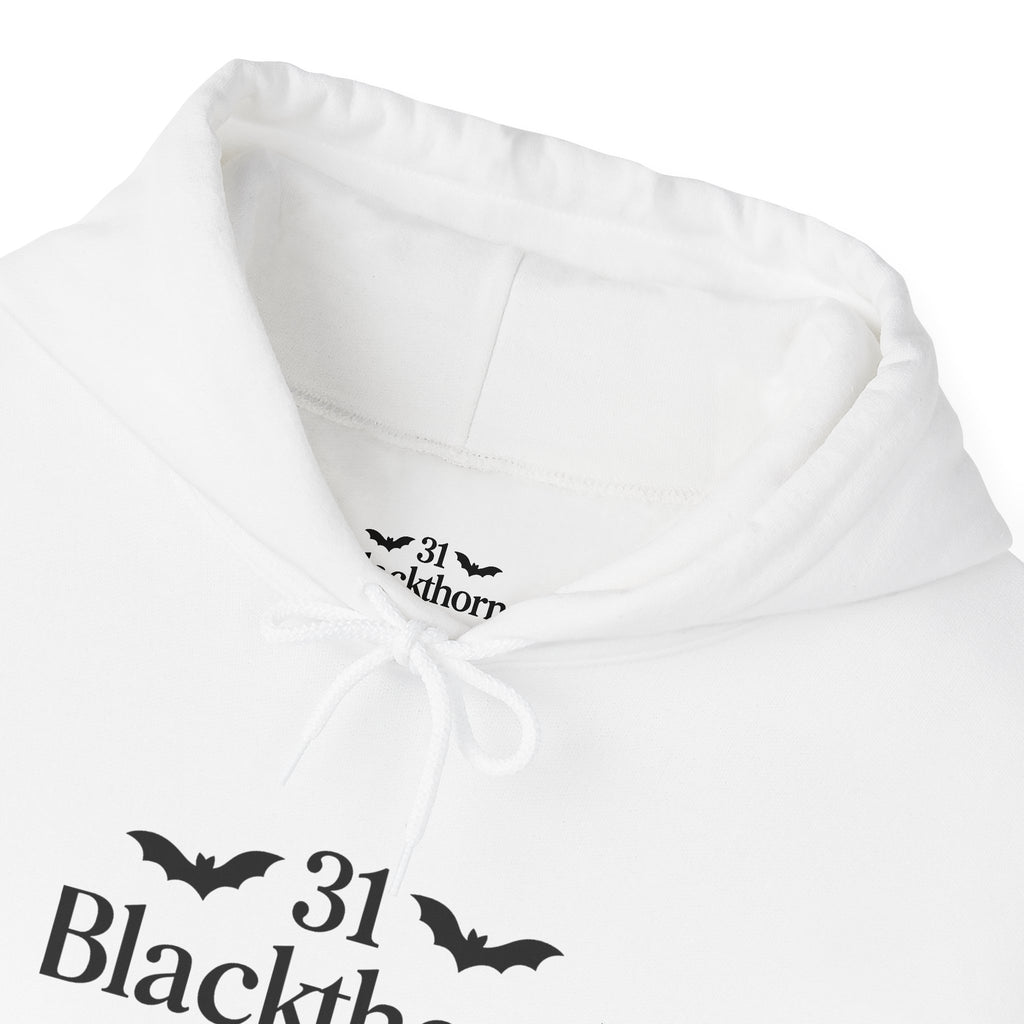 Cherry Skull Logo Hoodie — Gothic Cherry Skull Sweatshirt - Blackthorn 31