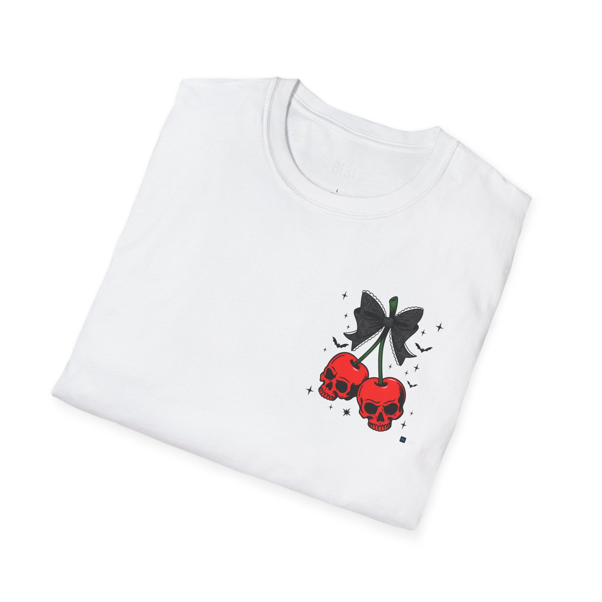 Blackthorn 31 Unisex T-Shirt with Skull Cherries Design - Blackthorn 31