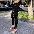 New Ripped Black Jeans For Women - Blackthorn 31