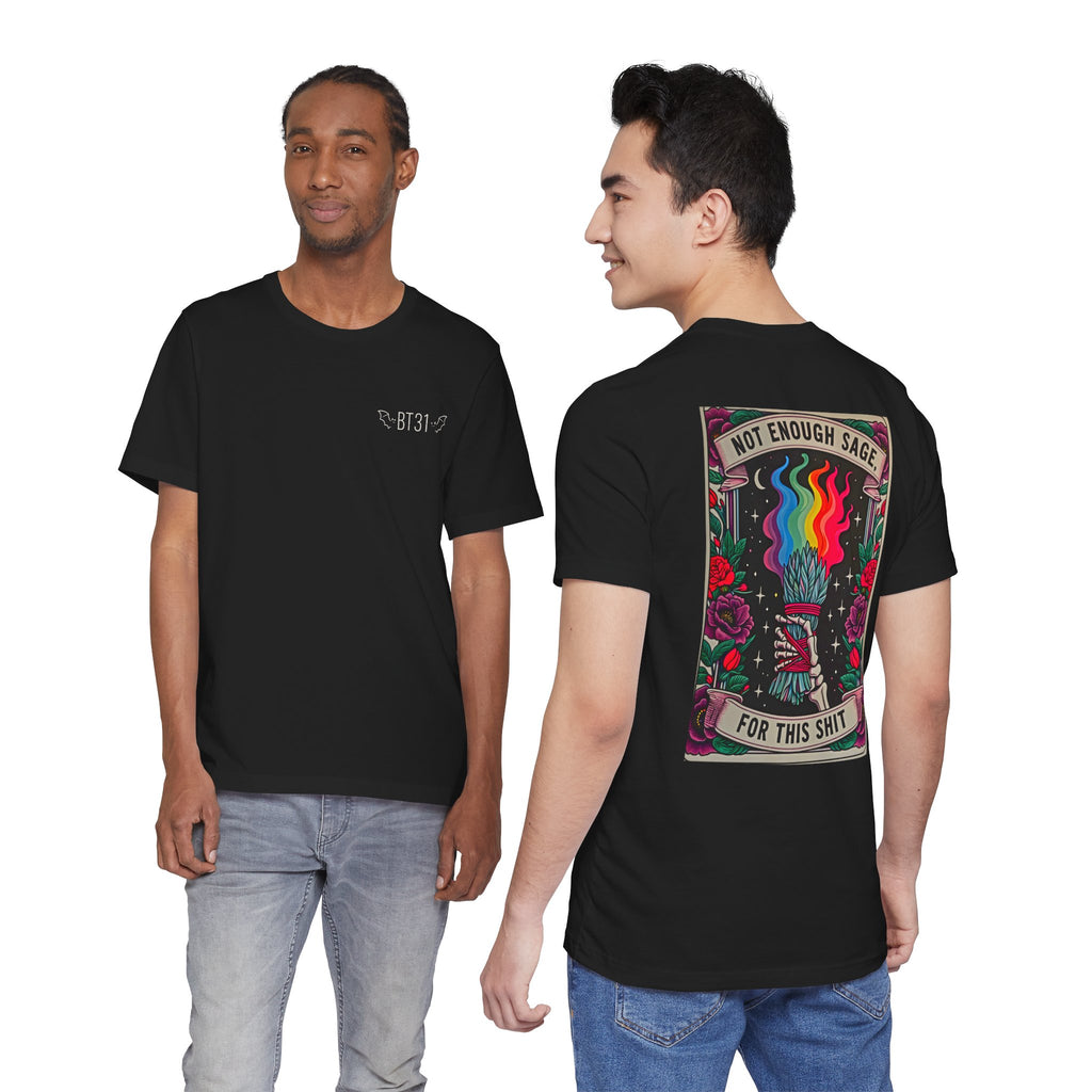 Not Enough Sage For This Shit — Tarot Card Tee