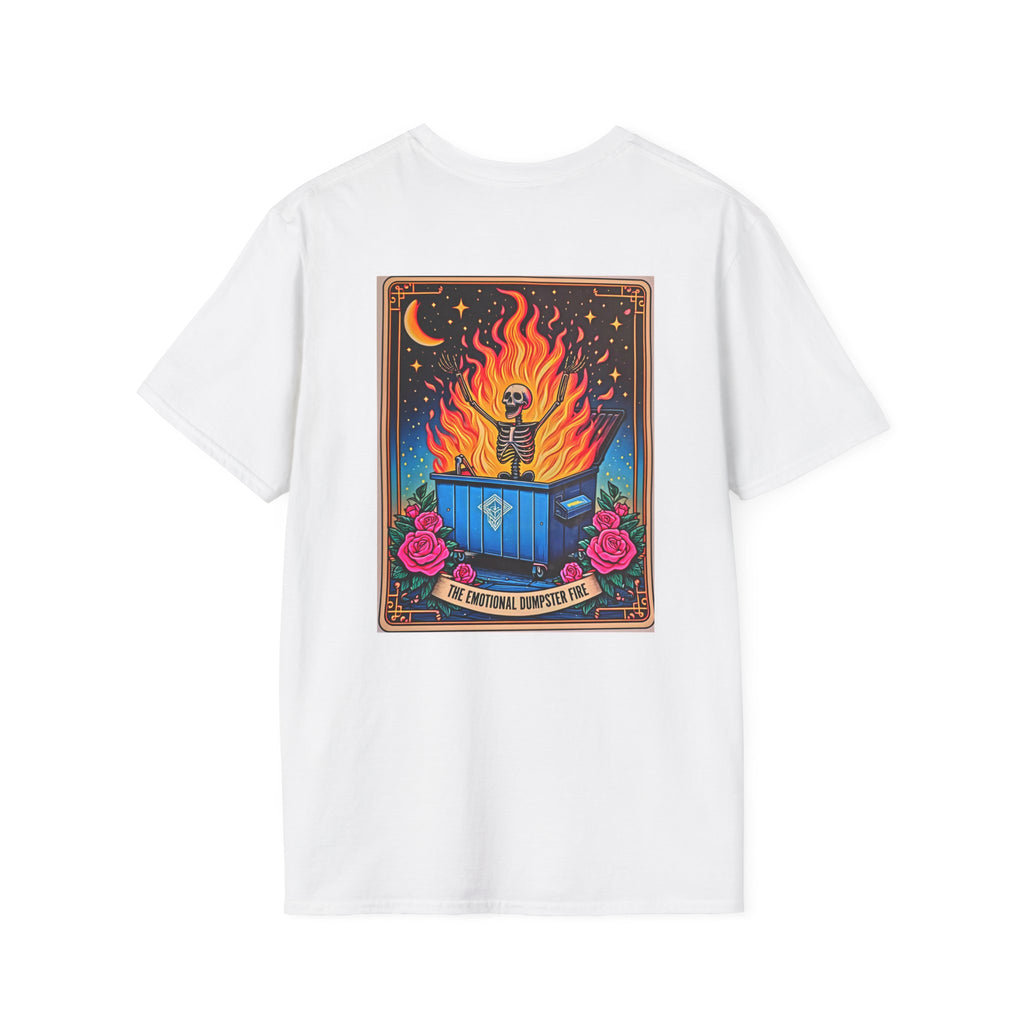 Dumpster Tarot collection — fire tee