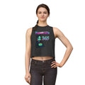 Haunt Life 365 Crop Top — Gothic Halloween Graphic Tank