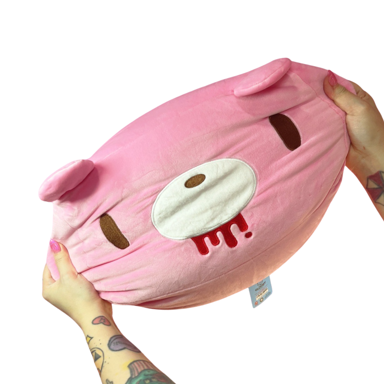 Gloomy Bear Mochi Cube Plush Pillow [PINK] - Blackthorn 31