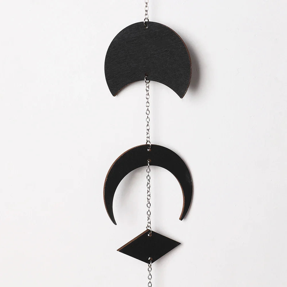 Black Moon Phase Wall Hanger - Blackthorn 31