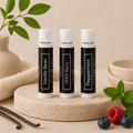 Primal Skin Tallow Tallow Lip Balm Trio featuring natural, moisturizing lip balms in small containers with labels.