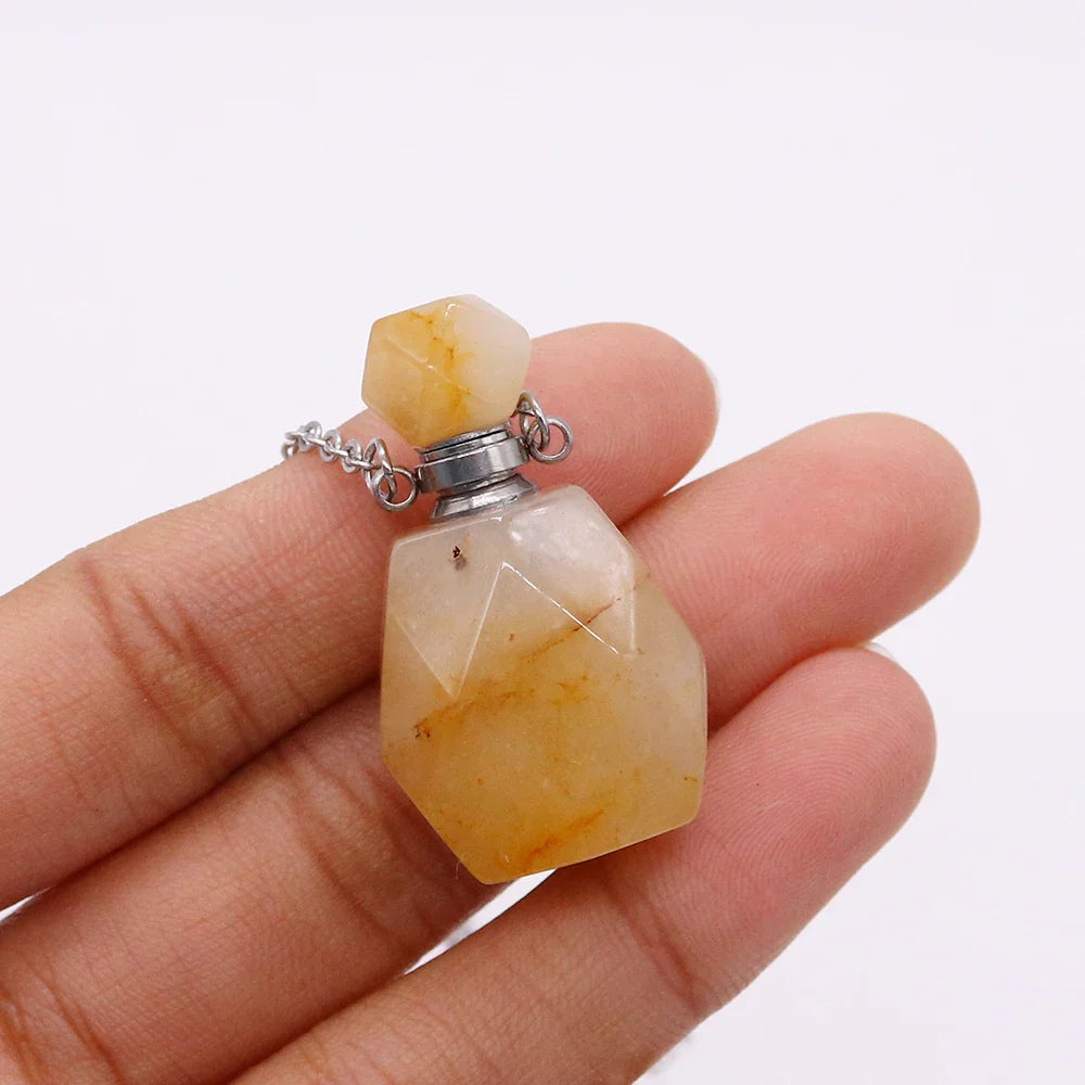 Crystal Potion Bottle Necklaces - Blackthorn 31