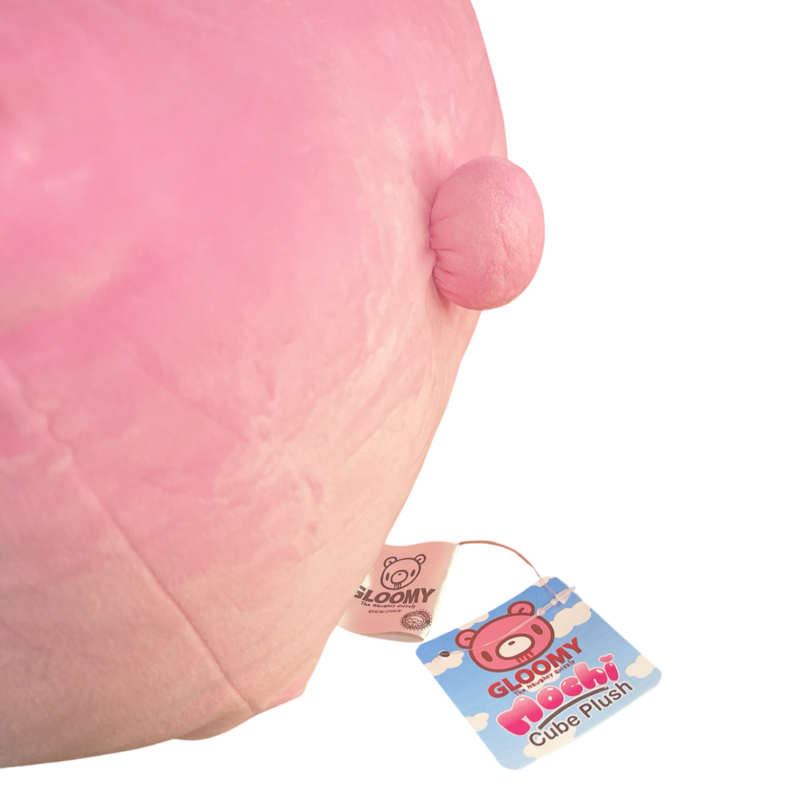 Gloomy Bear Mochi Cube Plush Pillow [PINK] - Blackthorn 31