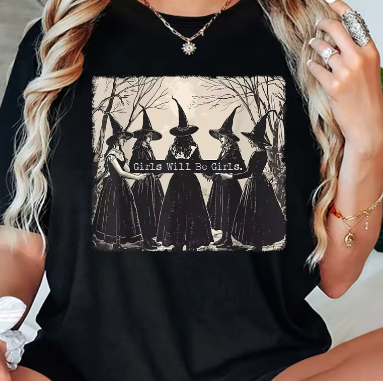 Girls Will Be Girls Witch T-Shirts - Blackthorn 31