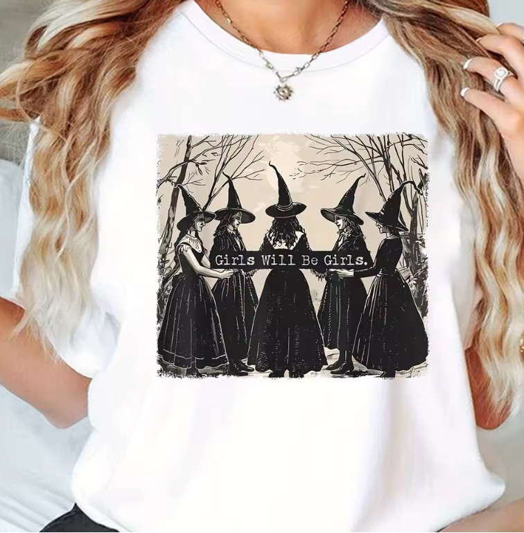 Girls Will Be Girls Witch T-Shirts - Blackthorn 31