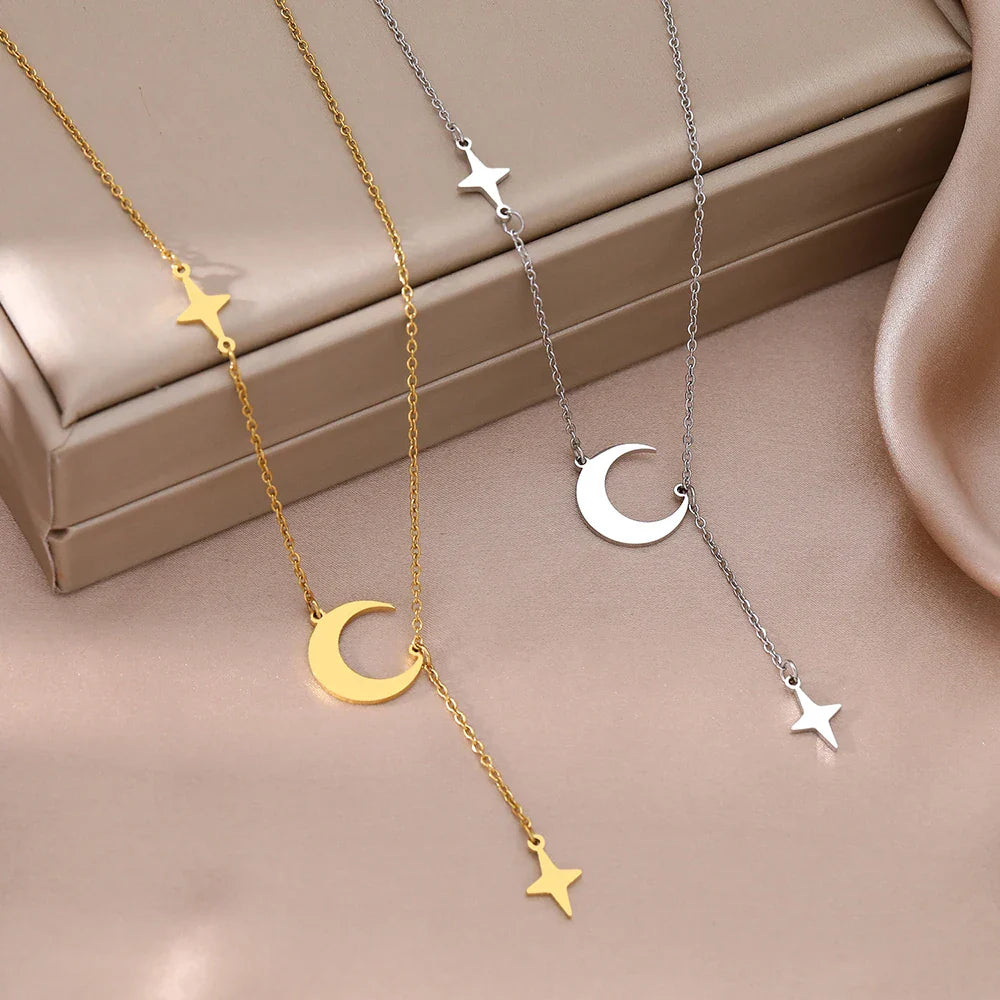 Moon Star Necklaces - Blackthorn 31