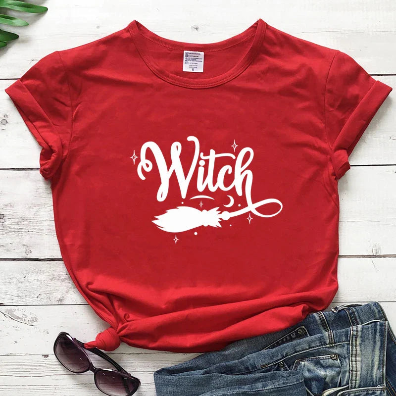 Witch Broom T-Shirt - Blackthorn 31