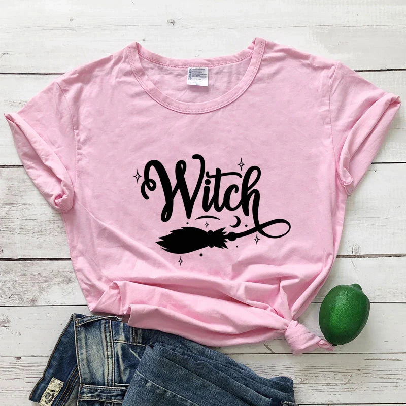 Witch Broom T-Shirt - Blackthorn 31