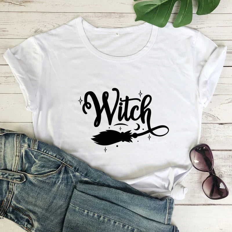 Witch Broom T-Shirt - Blackthorn 31
