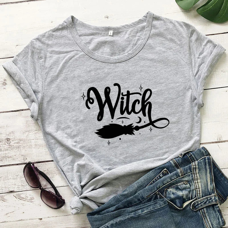 Witch Broom T-Shirt - Blackthorn 31