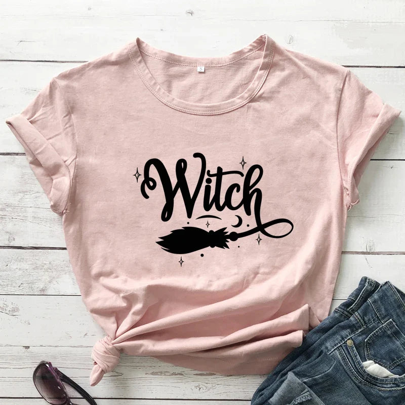Witch Broom T-Shirt - Blackthorn 31
