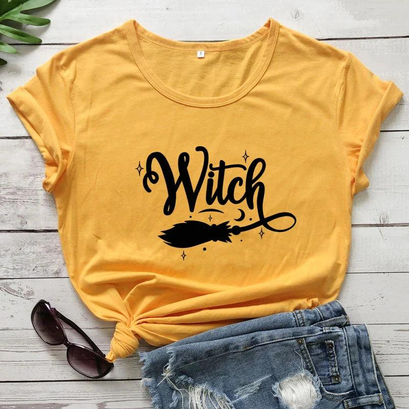 Witch Broom T-Shirt - Blackthorn 31