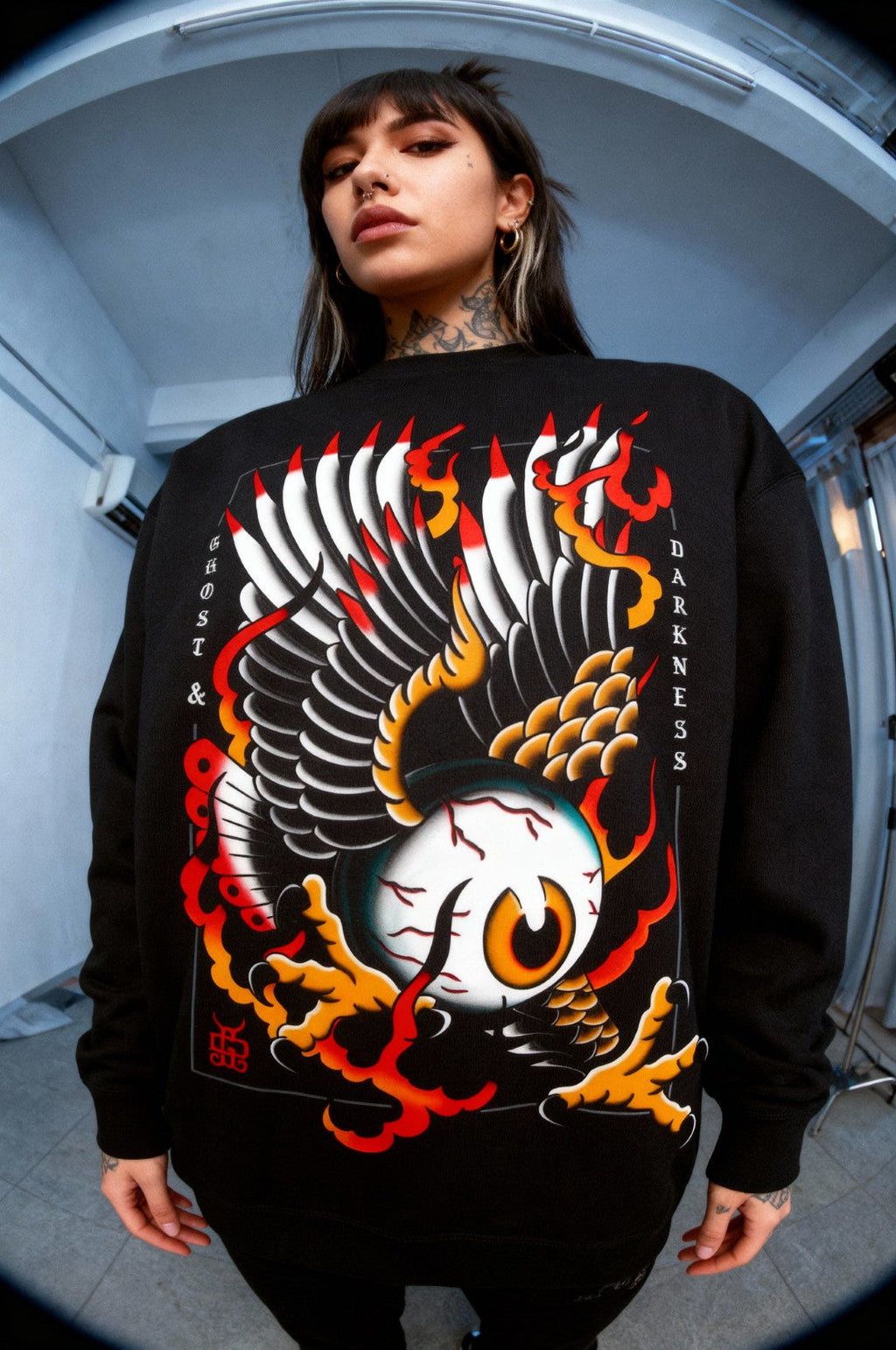 Eagle Eye Sweatshirt | Ghost & Darkness Streetwear - Blackthorn 31