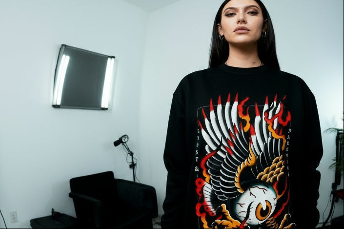 Eagle Eye Sweatshirt | Ghost & Darkness Streetwear - Blackthorn 31