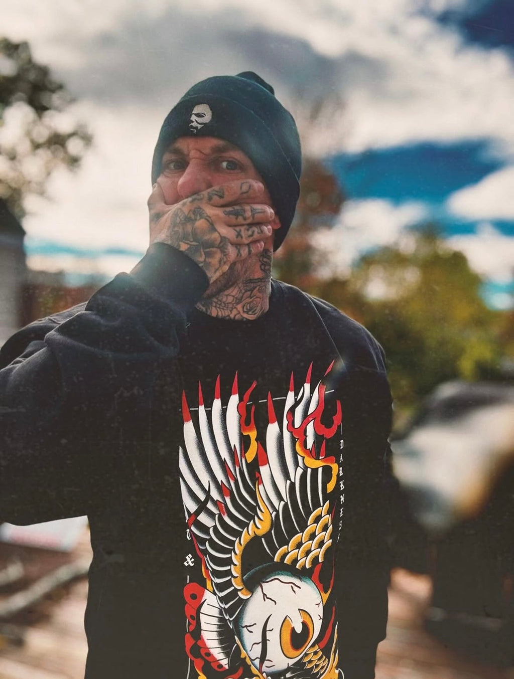 Eagle Eye Sweatshirt | Ghost & Darkness Streetwear - Blackthorn 31