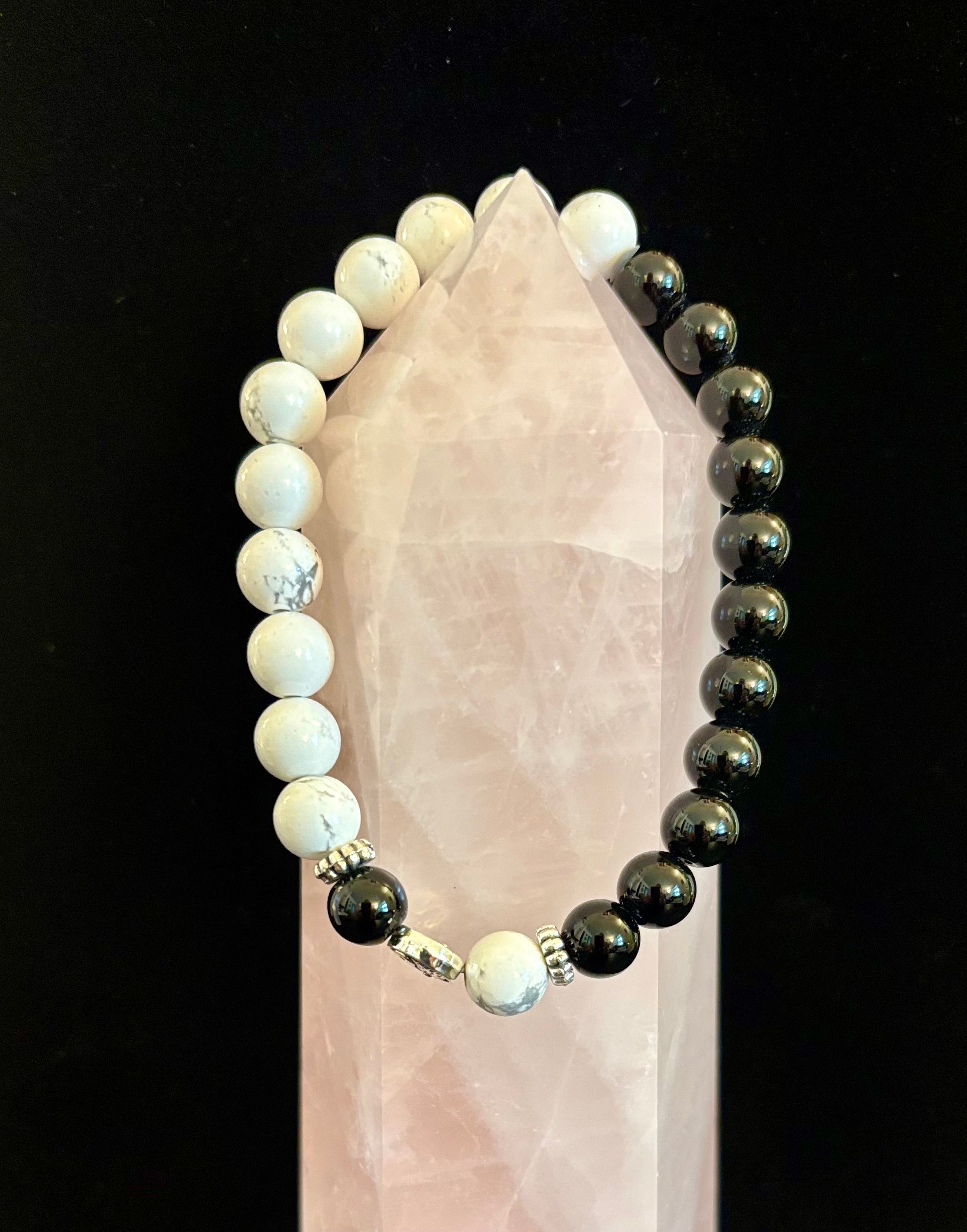 Yin Yang Energy Bracelet – Men’s Balance & Harmony Stretch Bracelet