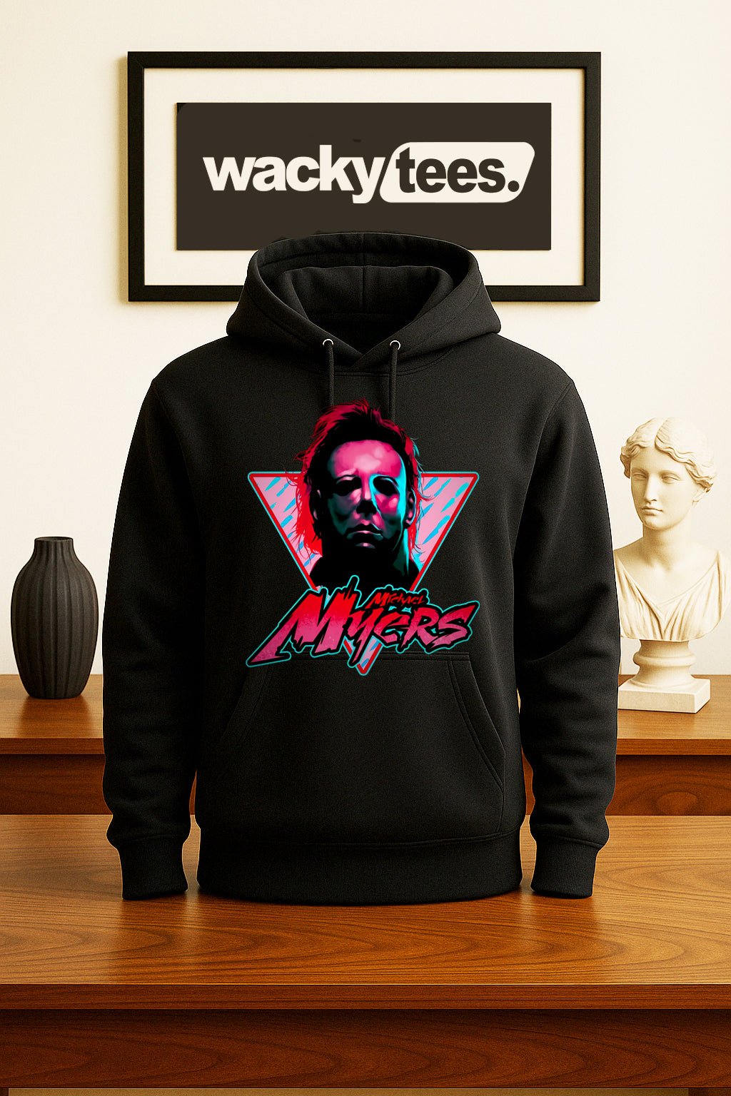 Michael Myers 80s style Horror Terror Halloween Graphic Tee Shirt - Blackthorn 31