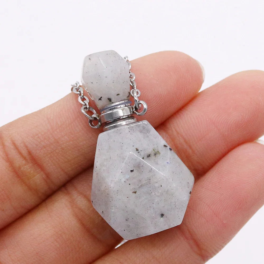 Crystal Potion Bottle Necklaces - Blackthorn 31