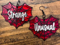 Strange & Unusual Web Earrings - Blackthorn 31