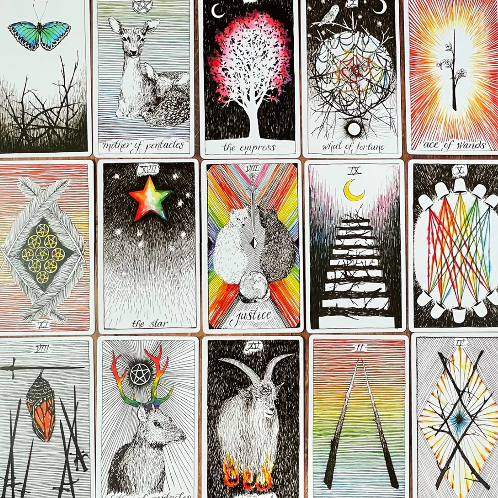 The Wild Unknown Tarot Card Deck - Blackthorn 31