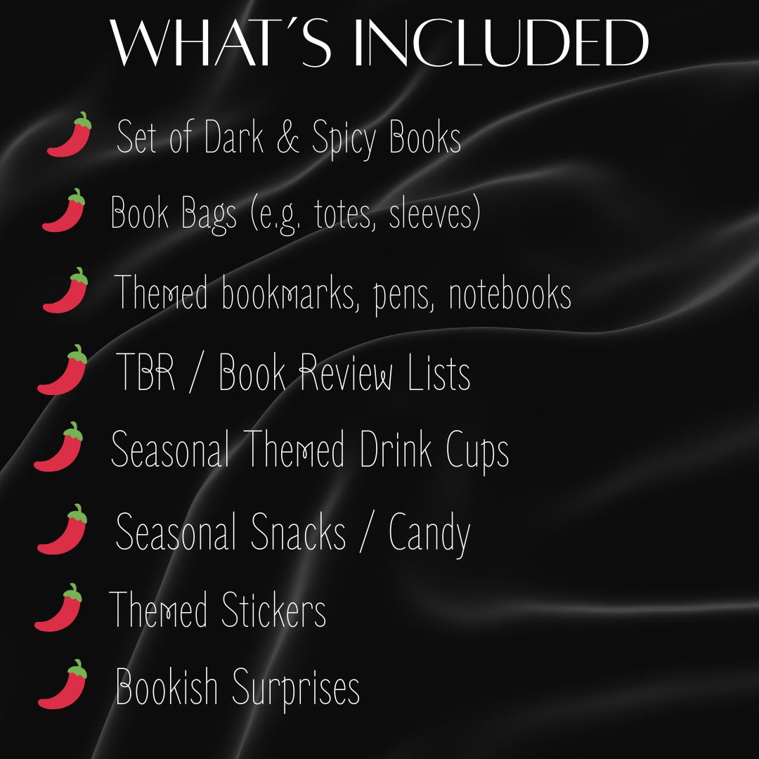 Dark Romance Book Club Kit / Dark Romance Book Party - Blackthorn 31