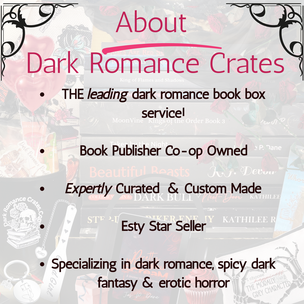 Dark Romance Book Club Kit / Dark Romance Book Party - Blackthorn 31