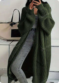 Idle Style Loose Thick Knitted Coat For Women - Blackthorn 31