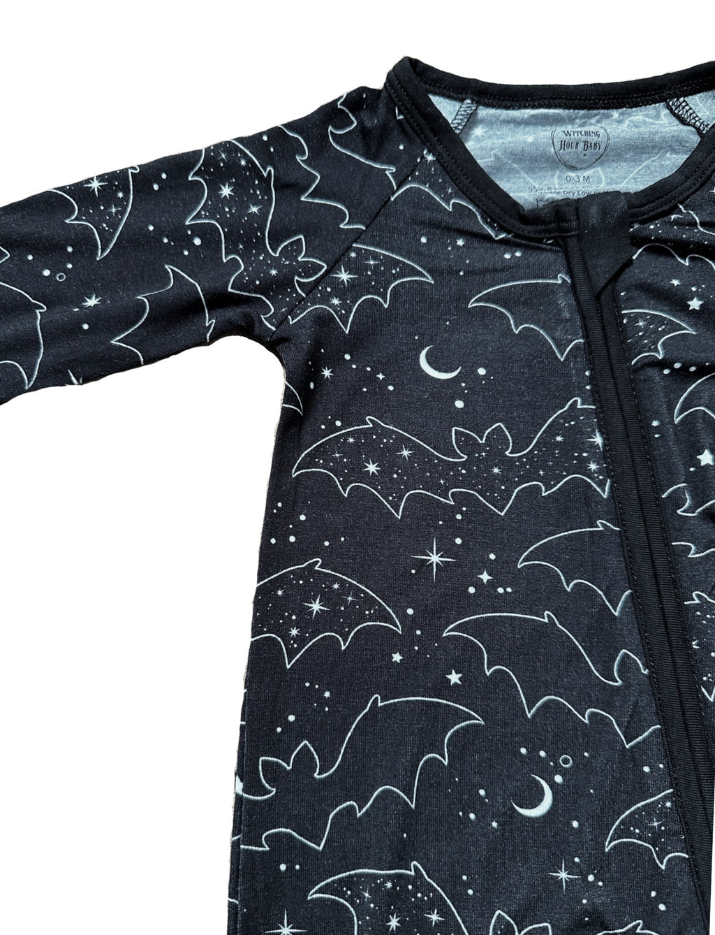Celestial Bats Bamboo PJ Jumpsuit (Babies/Toddlers) - Blackthorn 31