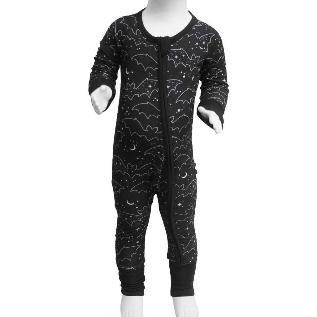 Celestial Bats Bamboo PJ Jumpsuit (Babies/Toddlers) - Blackthorn 31