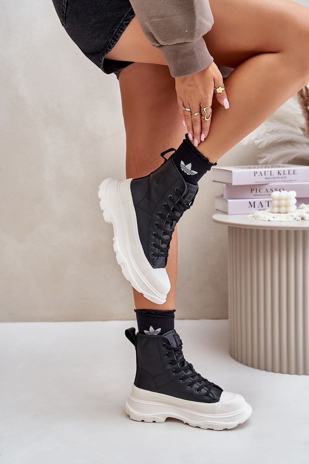 Big Star Natural leather Sneakers Step in style - Blackthorn 31