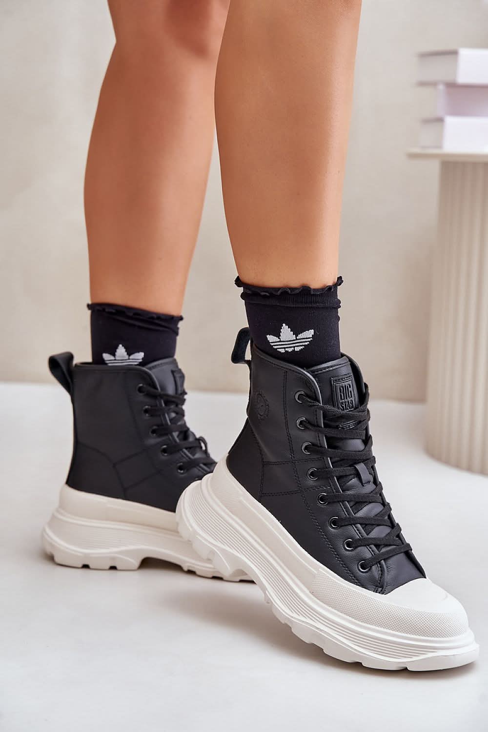 Big Star Natural leather Sneakers Step in style - Blackthorn 31