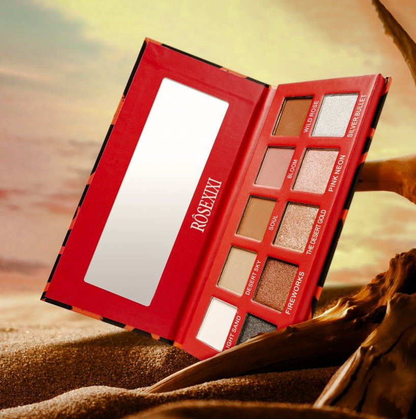 Rosexixi 10-color Eyeshadow Palette - Blackthorn 31