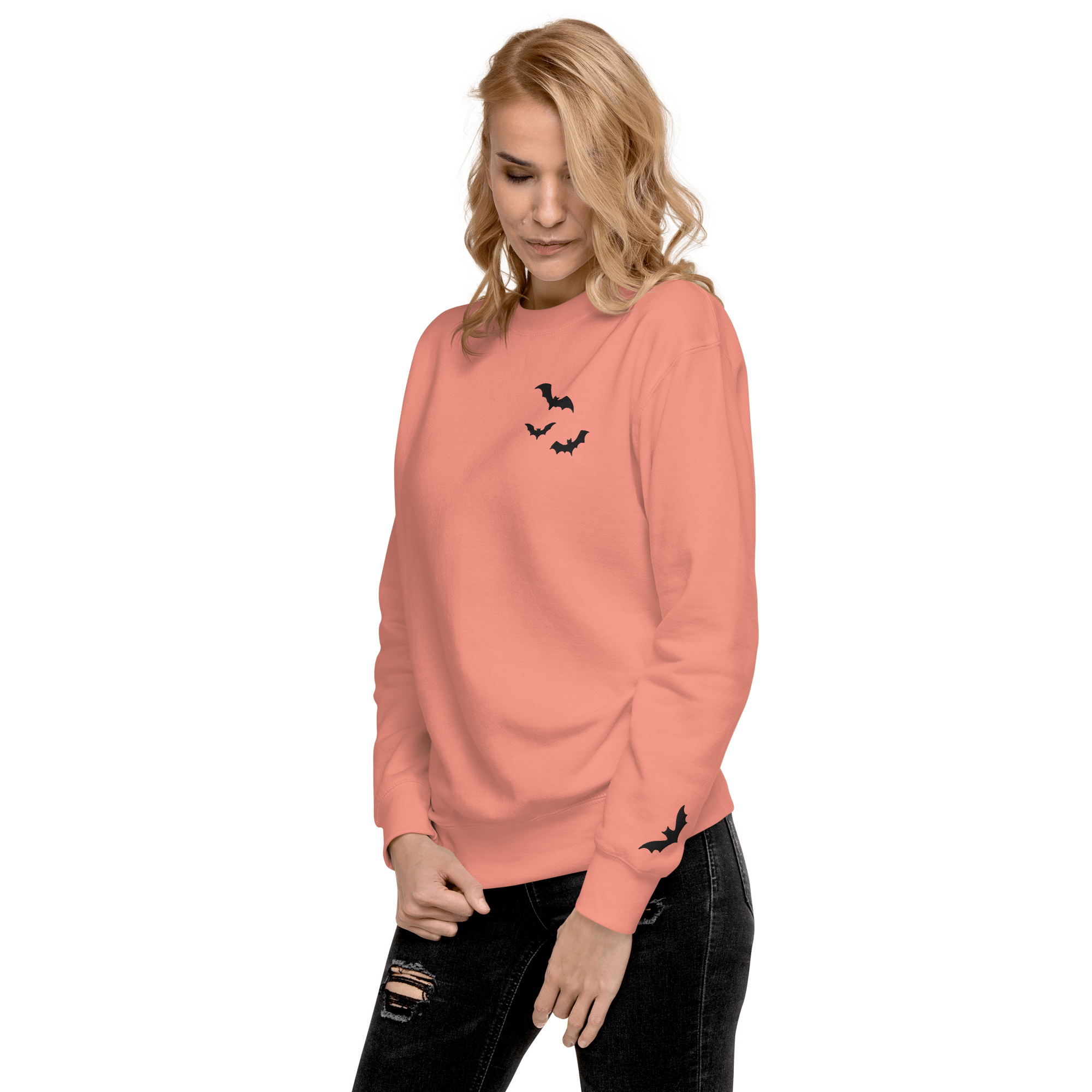 Frickin' Bats Embroidered Sweatshirt - Blackthorn 31