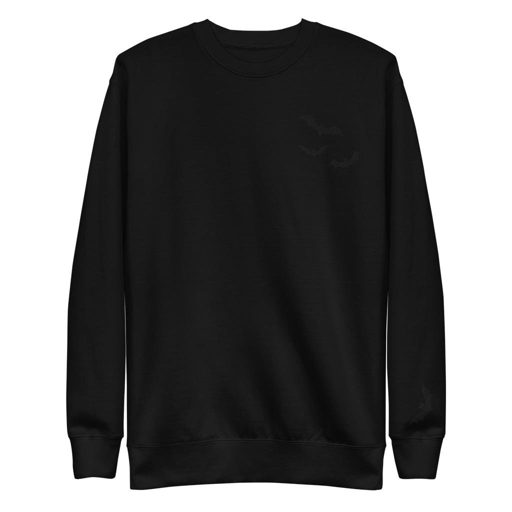 Frickin' Bats Embroidered Sweatshirt - Blackthorn 31