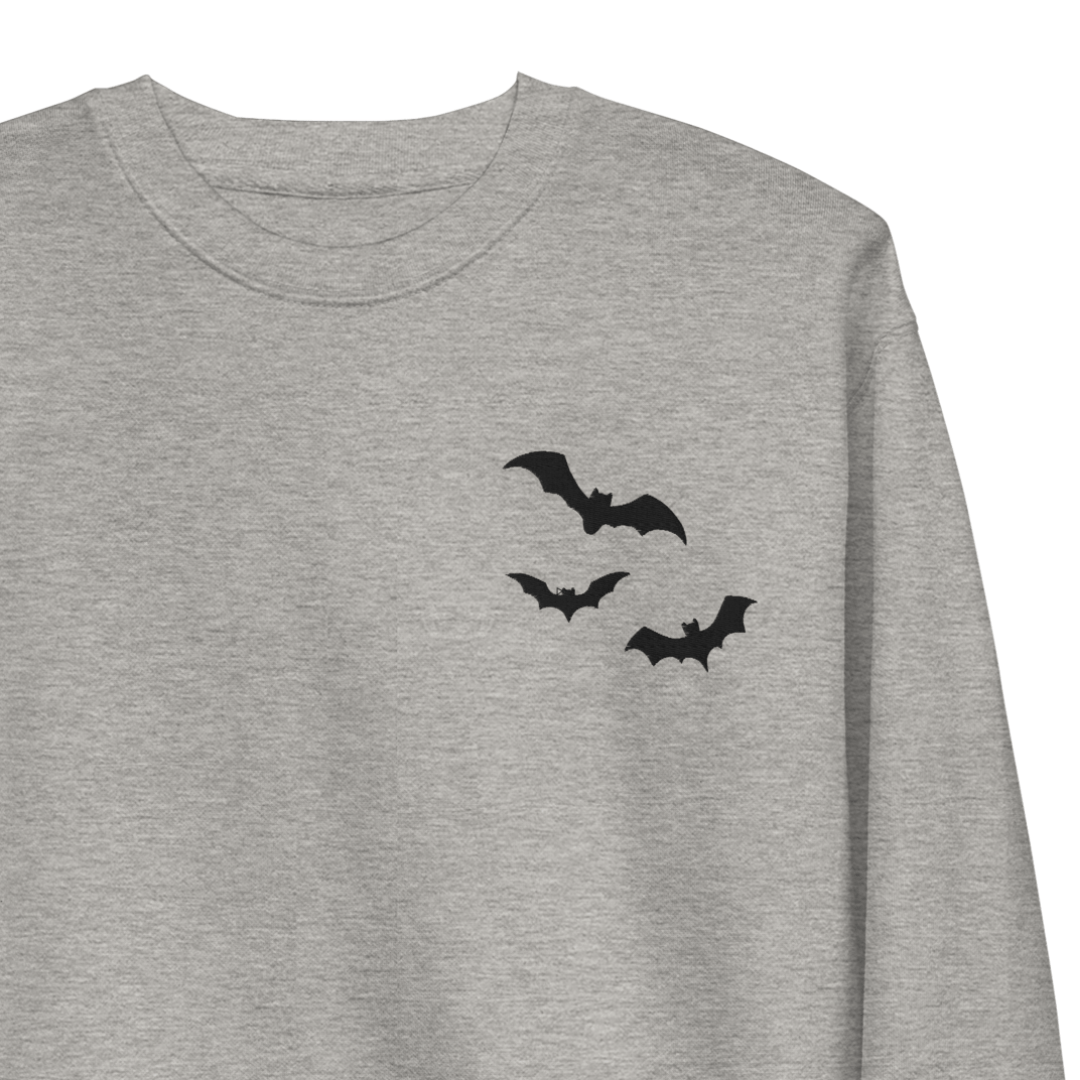 Frickin' Bats Embroidered Sweatshirt
