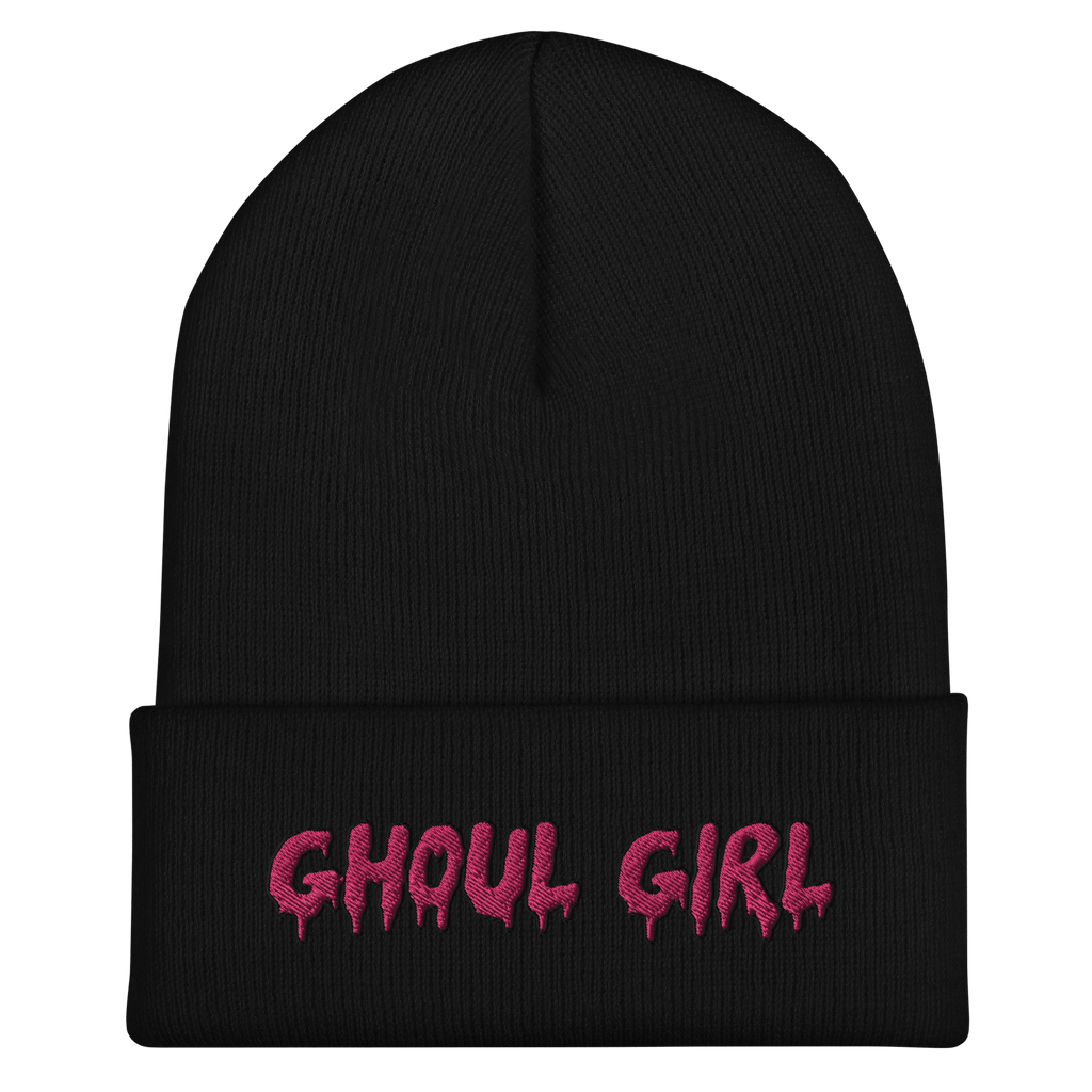 Ghoul Girl Cuffed Beanie - Blackthorn 31