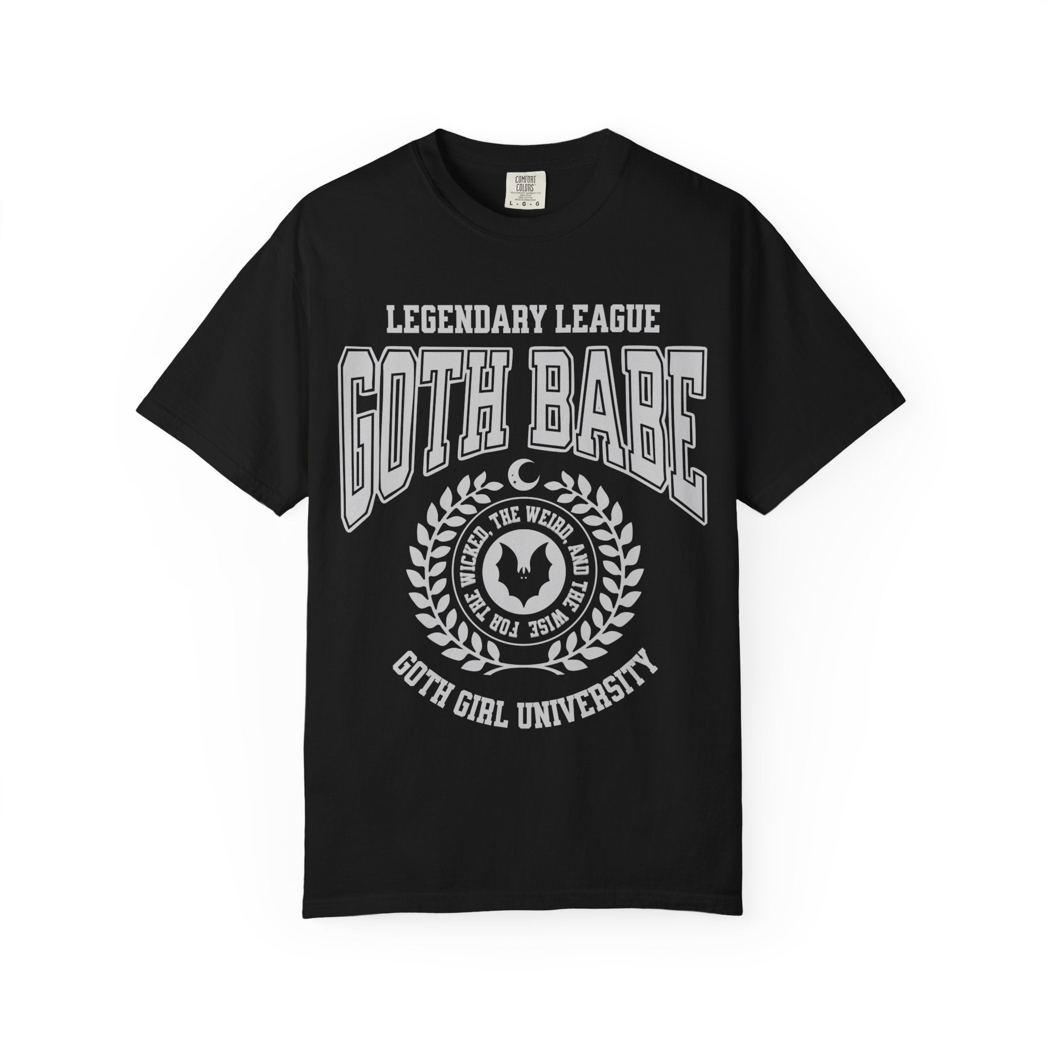 Goth Babe University Comfy Tee